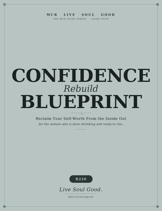 Confidence Rebuild Blueprint - Reclaim Your Self-Worth